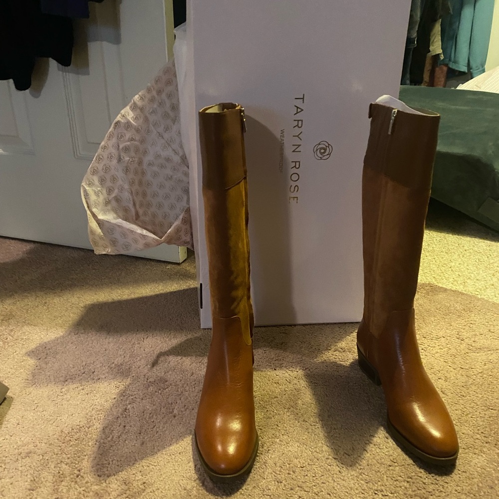 Taryn Rose Suede Boots